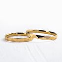 Aliança de Casamento em Ouro 2mm Forggia - Par