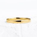 Aliança de Casamento em Ouro 2mm Reta Mônaco - Unidade