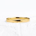 Aliança de Casamento em Ouro 2mm Reta Mônaco - Unidade