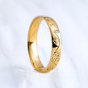 Aliança De Casamento Em Ouro 3mm Alma Ágape Cravejada - Coleção Alma, Corpo e Mente - Unidade