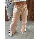 Calça Wide Leg Comfy Nude