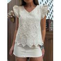 Blusa Cru Renda Eva 