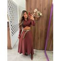 Conjunto Marrom Adriana
