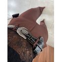 Cinto Feminino Country Preto Yasmin