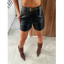 Short Courino Preto Bia