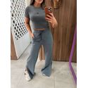 Calça Fluidez Urbana Cinza Colcci 