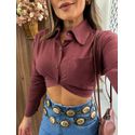 Camisa Marrom Noemi 
