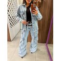 Jaqueta Jeans Over Timeless Alcance