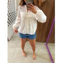 Blusa Branca Rendada Ceci