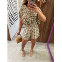 Camisa Cropped Estampada Lez a Lez