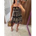 Vestido Curto Estampado Adriele Farm