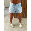 Short Jeans Alto Essentials Claro Alcance