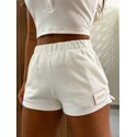 Short Malha Comfort Branco Colcci Sport