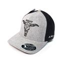 Boné Ariat - Cinza Preto Logo Longhorn