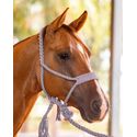 CABRESTO BOOTS HORSE - COM CABO TRANCADO DE PARACORD - CINZA