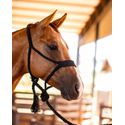 CABRESTO BOOTS HORSE - COM CABO TRANCADO DE PARACORD - PRETO