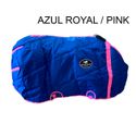 Capa de Frio Boots Horse Forrada Simples - Azul Royal / Pink