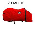Capa de Frio Boots Horse Forrada Simples - Vermelho
