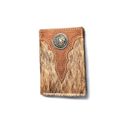Carteira Couro Trifold Vertical Ariat-A3548902