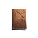 Carteira Couro Trifold Vertical Ariat-A3552744