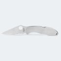 Canivete Liso Cimo Heeler 8 Roping Inox Cabo em Inox com Clip 9440/8R