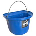 Cocho - AM - Ferramentas com Alça e Ganchos Inox Azul- 15 - litros