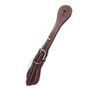 CORREIA DE ESPORA TOP EQUINE COURO SIMPLES - ADULTO - CAFÉ