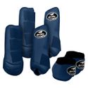 Kit Completo Boots Horse - Boleteira Dianteira/Traseira e cloche - Azul Petroleo