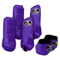 Kit Completo Boots Horse - Boleteira Dianteira/Traseira e cloche - Roxo