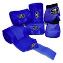 Kit Jogo de 04 Ligas com 01 Par de Cloche - Azul Royal - Boots Horse 