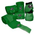 Kit Jogo de 04 Ligas com 01 Par de Cloche - Verde Bandeira - Boots Horse 