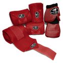 Kit Jogo de 04 Ligas com 01 Par de Cloche - Vinho - Boots Horse 