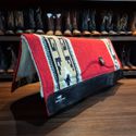 Manta Boots Horse Combat Algodão - Vermelho - Bege - Marrom