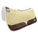 Manta Pro Flex Slim Lã Tambor Feltro - Creme - Couro - Dark - Coffe - Bordado Floral - Boots Horse 