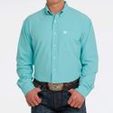 Camisa Masculina Arenaflex® Classic Fit Western Manga Longa Turquesa #MTW1862014 - Cinch