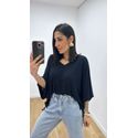 Blusa Valentina Bassi Preta