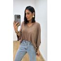 Blusa Valentina Caqui