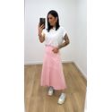 Saia Charlote Rosa Bebe