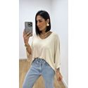 Blusa Valentina Nude Claro