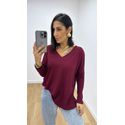 Blusa Alice Vinho
