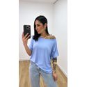 Blusa Sandra Azul Bebê