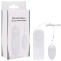 VIBRADOR BULLET CÁPSULA CIA IMPORT Cor:BRANCO- 1172