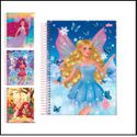 CADERNO CONTO DE FADAS COM NEVE