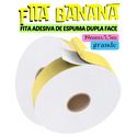 Fita Banana 19mmx5,5m Auto Adesiva Dupla Face