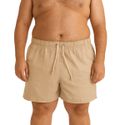 Bermuda Linho Premiun Masculina Cru (palha) Plus Size