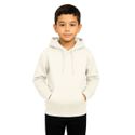 Blusa De Moletom Canguru e Capuz Off White Infantil