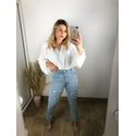 Calça Jeans Strass