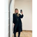 Casaco Tricot Preto