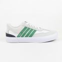 Tênis Randall Lona Camurça Street Roots - Branco- Verde- Branco