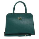 Bolsa Feminina Classe Couro Tote Esmeralda Ref. 09992.09993